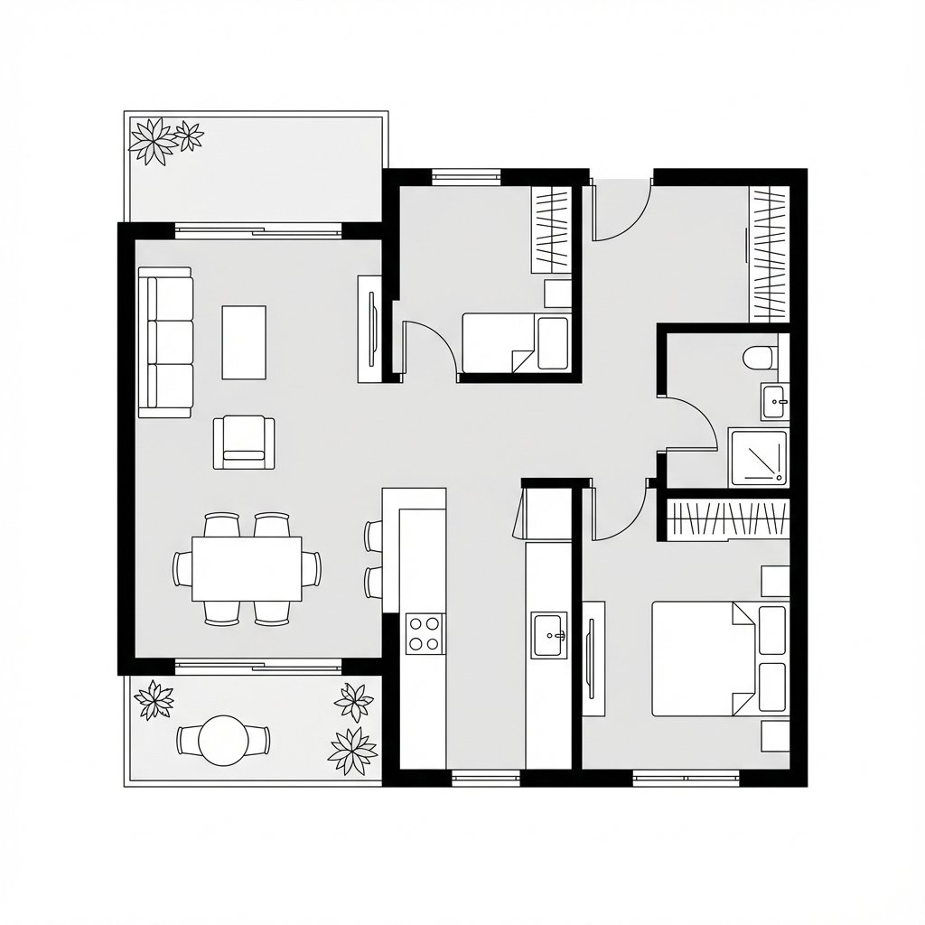 Plano del Apartamento